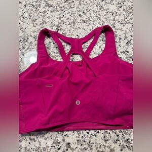 lululemon athletica Magenta Sports Bra